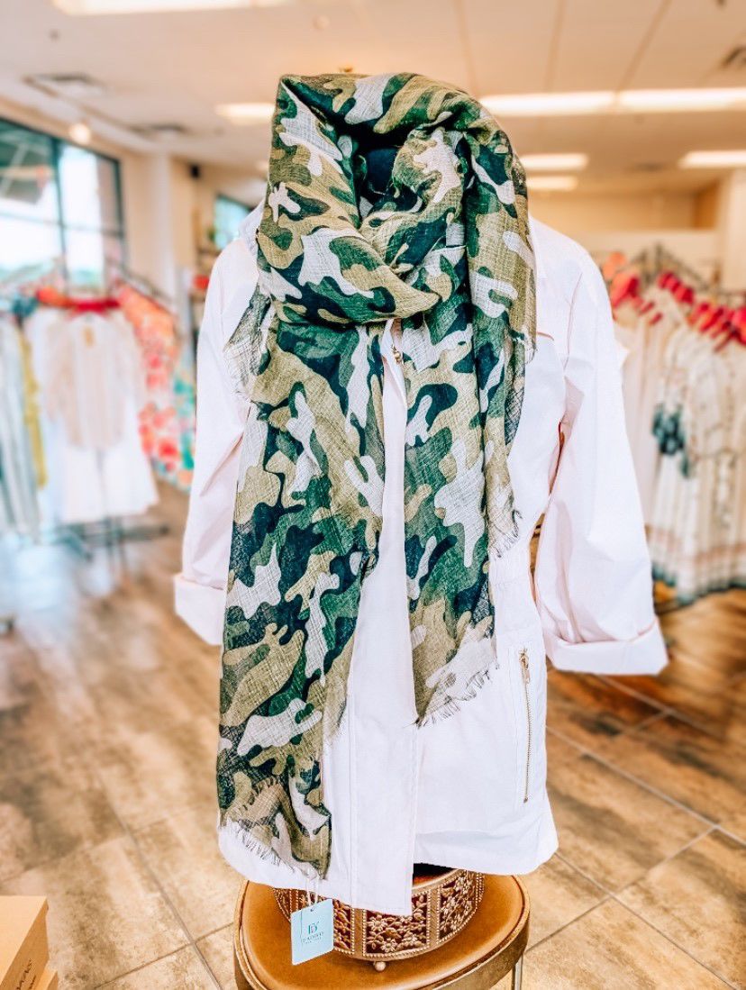 Camo scarf